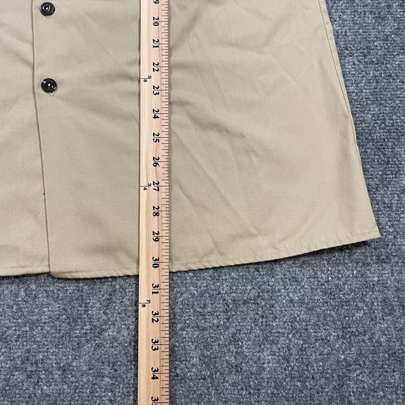 Boy Scouts Of America Leadership Shirt Mens Large USA 90s Patches BSA Vintage - Picture 6 of 12